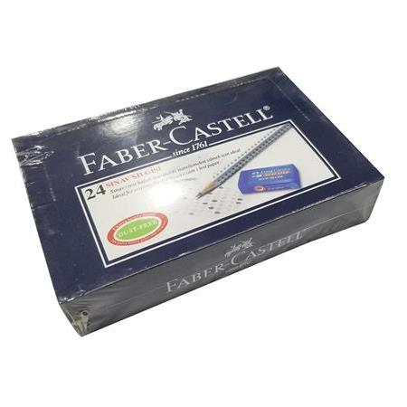 Faber-Castell Sınav Silgisi (24 Adet) Mavi